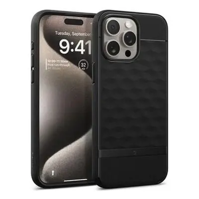 Spigen Caseology Parallax kryt s MagFit iPhone 15 Pro Max matně černý