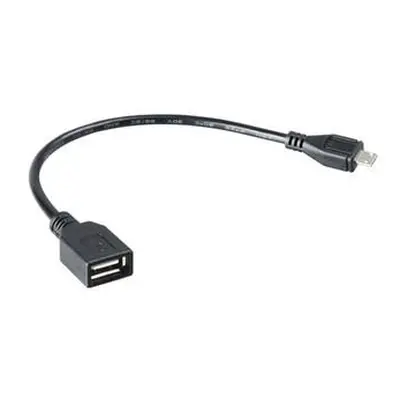 AKASA - USB kabel OTG - mikro USBna USB - 15 cm