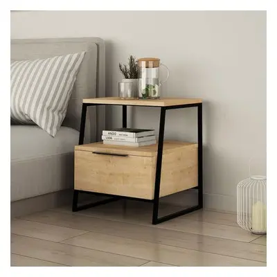 Hanah Home Nightstand Pal - Oak v2