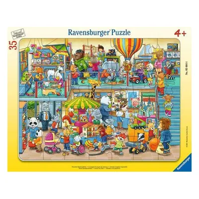 RAVENSBURGER Puzzle Zvířecí hračkářství 35 dílků