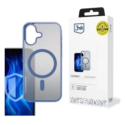 3mk Frosty MagCase Blue pro Apple iPhone 16