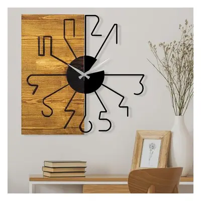 Wallity Decorative Wooden Wall Clock Wooden Clock 29