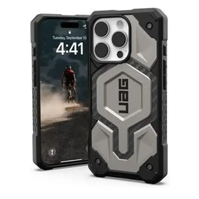 UAG Monarch Pro Magsafe kryt iPhone 16 Pro titanový