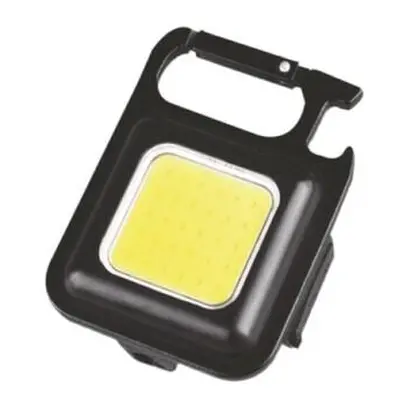 HM Müllner UL6 6W LED COB mini nabíjecí svítilna přívěšek s otvírákem