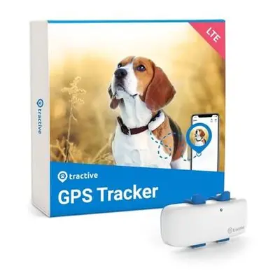 Tractive GPS DOG 4 tracker polohy a aktivity pro psy bílý