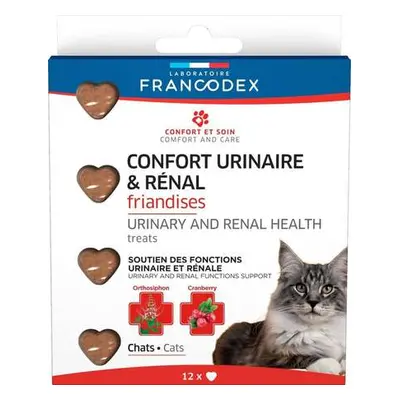 Francodex Urinary and Renal pochoutka pro kočky 12ks