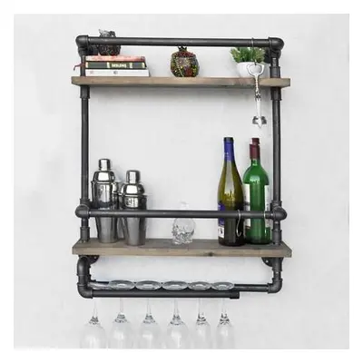 Hanah Home Pipe Shelf Boruraf104