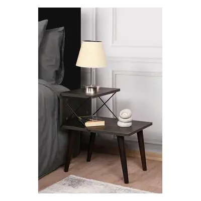 Hanah Home Nightstand Cross - Dark Brown Dark Brown