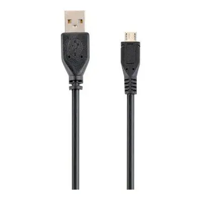 USB Kabel A Male/Micro B Male 2.0 Black HQ 1,8m