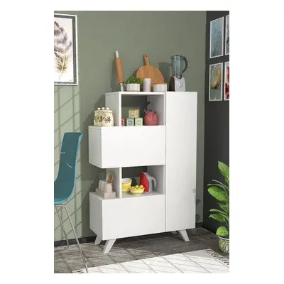 Hanah Home Multi Purpose Cabinet Bambalina - White White