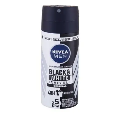 Nivea Antiperspirant ve spreji pro muže Invisible For Black & White (Antiperspirant) 100 ml