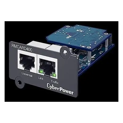 CyberPower SNMP Expansion card RMCARD400, s podporou Enviro Sensoru, RMCARD400