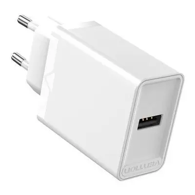 Wall charger USB-A Vention FAAW0-EU 12W 2.4A (white)