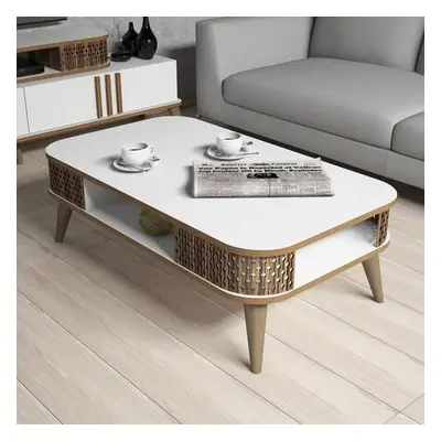 Hanah Home Coffee Table Eylül - White White