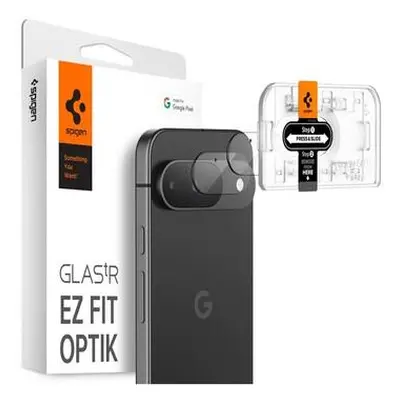 Spigen Glass tR EZ Fit Optik 2 Pack tvrzené sklo na fotoaparát Google Pixel 9 čiré