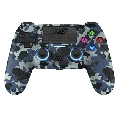 DragonShock Mizar bezdrátový ovladač PS4 Blue Camo