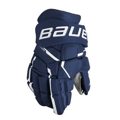 Bauer Rukavice Supreme Mach S23 INT, Intermediate, tmavě modrá, 13"