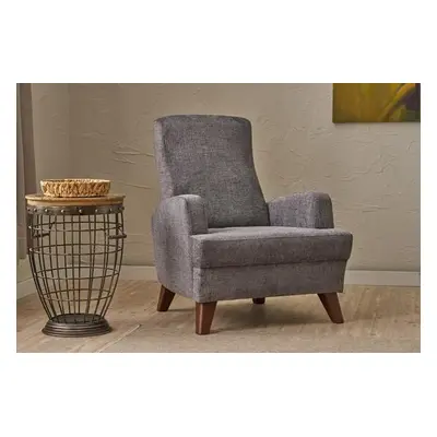 Atelier del Sofa Wing Chair Kana - Grey Grey