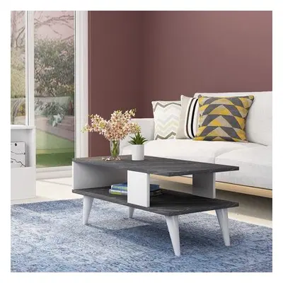 Hanah Home Coffee Table Ayca - Black, White