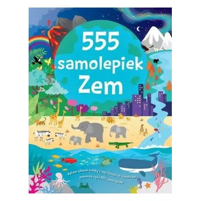 555 samolepiek Zem