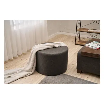 Atelier del Sofa Pouffe Likya - Anthracite Anthracite