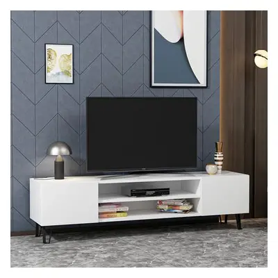 Hanah Home TV Stand Bloom - White White