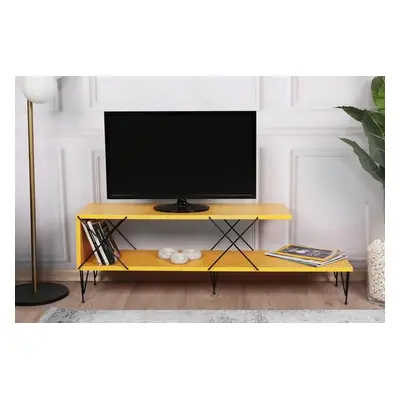 Hanah Home TV Stand Street - Yellow Yellow