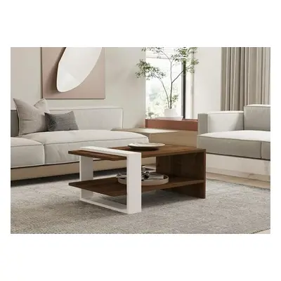 Hanah Home Coffee Table Gaye - Walnut, White