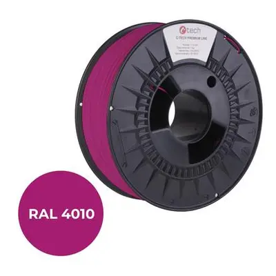 C-Tech Premium Line PETG, telekomunikační fialová, RAL4010, 1,75mm, 1kg