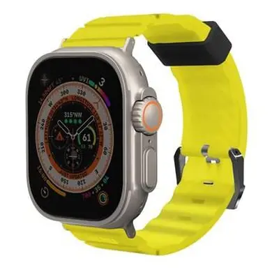 SKINARMA Shokku řemínek Apple Watch 49/45/44/42 mm žlutý