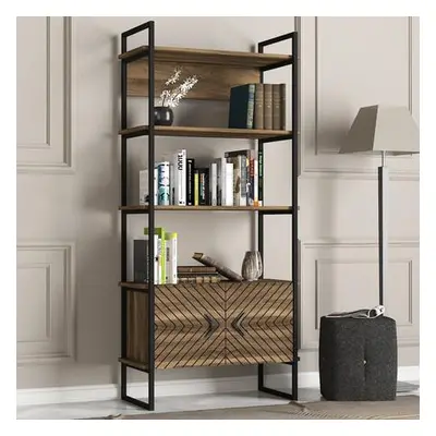 Hanah Home Bookshelf Scala - Walnut Walnut