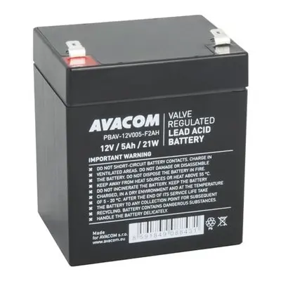 AVACOM baterie 12V 5Ah F2 HighRate (PBAV-12V005-F2AH), PBAV-12V005-F2AH