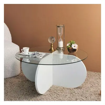 Hanah Home Coffee Table Bubble - White White