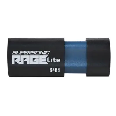 PATRIOT Supersonic Rage Lite 64GB / USB 3.2 Gen 1 / černá, PEF64GRLB32U