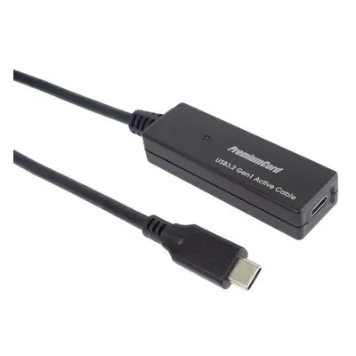 PremiumCord ku31rep5 USB-C repeater a prodlužovací Male-Female, 5Gbps, 5m