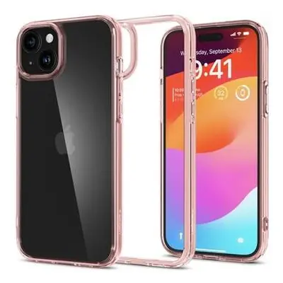 Spigen Ultra Hybrid kryt iPhone 15 růžový