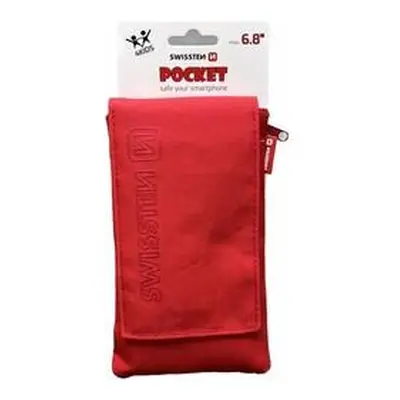 SWISSTEN Pocket pouzdro 6,8" červené