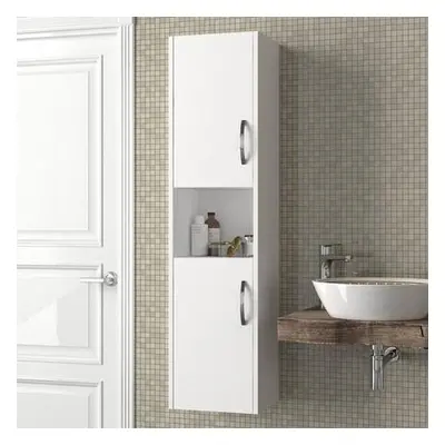 Hanah Home Bathroom Cabinet Asma - White White