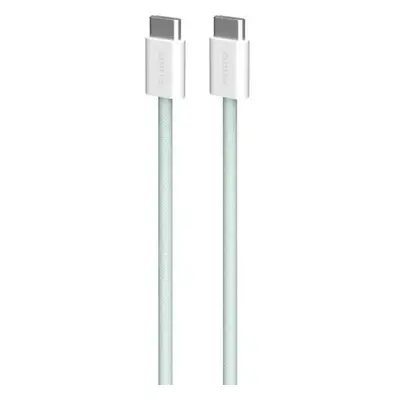 PURO Fabrik 2.0 USB-C/USB-C kabel (60W) 1,5 m, zelený