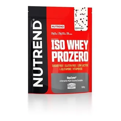 Nutrend Iso Whey PROZERO 500 g, cookies cream