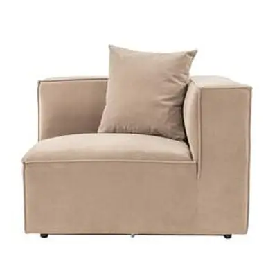 Atelier del Sofa 1-Seat Sofa Sora 1R - Cappucino v2 Cappucino