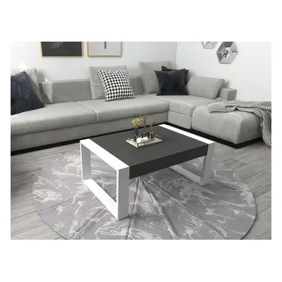 Hanah Home Coffee Table Retro - White, Anthracite