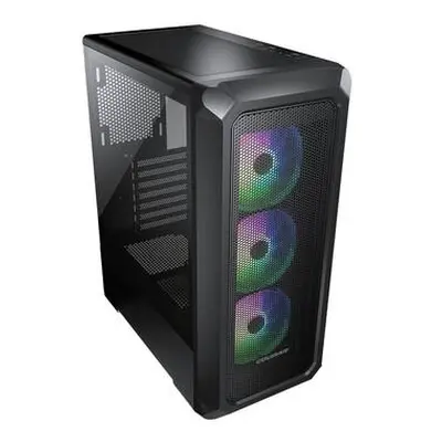 COUGAR Archon 2 Mesh RGB (Black) | PC Case | Mid Tower / Mesh Front Panel / 3 x ARGB Fans / 3mm 