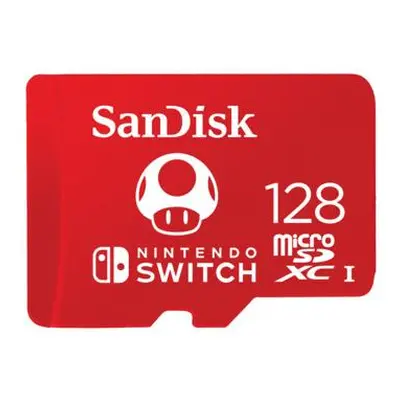 Sandisk Nintendo Switch micro SDXC 128 GB 100 MB/s A1 C10 V30 UHS-1 U3