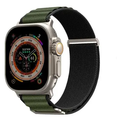 SKINARMA Kobu řemínek Apple Watch 49/45/44/42 mm olivově zelený