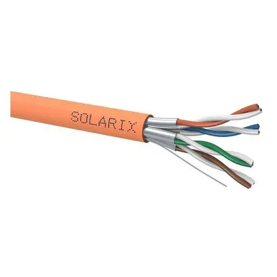 Solarix Kabel CAT6A STP LSOH B2ca-s1,d1,a1 500m/cívka SXKD-6A-STP-LSOH-B2ca