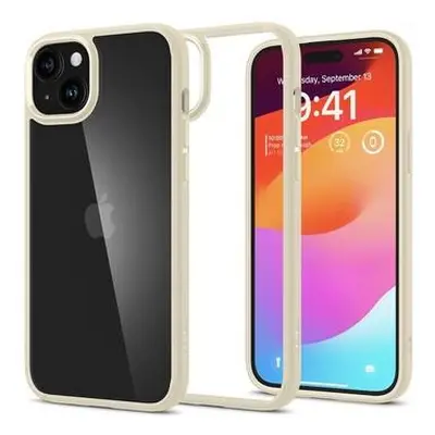 Spigen Ultra Hybrid kryt iPhone 15 Plus béžový