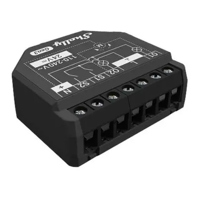 Shelly 2PM Gen3 - spínací modul s měřením spotřeby 2x 10A (WiFi, Bluetooth)