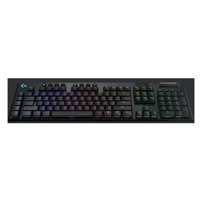 Logitech herní klávesnice G915 LIGHTSYNC RGB/ mechanická/ bezdrátová/ GL lineární/ USB/ US layou