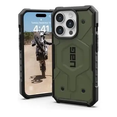 UAG Pathfinder MagSafe iPhone 15 Pro olivový